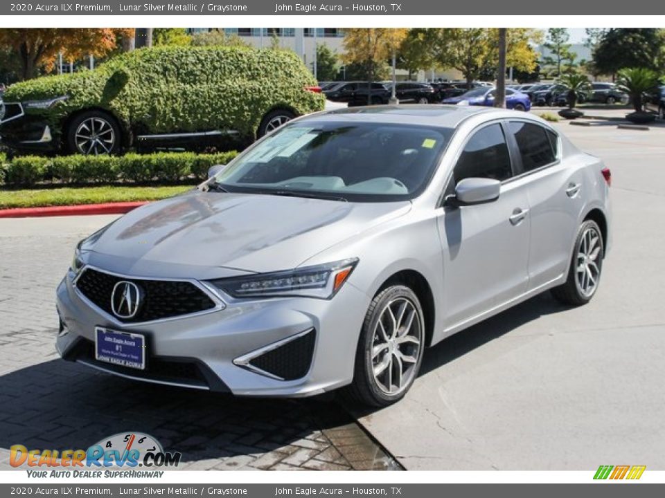 2020 Acura ILX Premium Lunar Silver Metallic / Graystone Photo #4