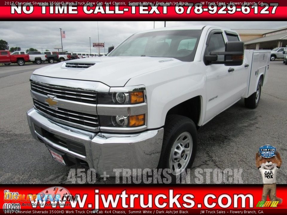 Dealer Info of 2017 Chevrolet Silverado 3500HD Work Truck Crew Cab 4x4 Chassis Photo #1