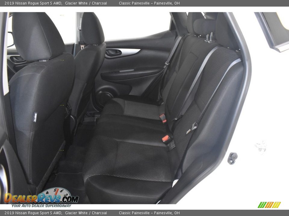 2019 Nissan Rogue Sport S AWD Glacier White / Charcoal Photo #8