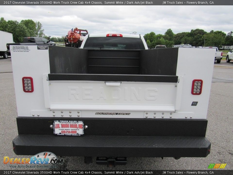 2017 Chevrolet Silverado 3500HD Work Truck Crew Cab 4x4 Chassis Summit White / Dark Ash/Jet Black Photo #4