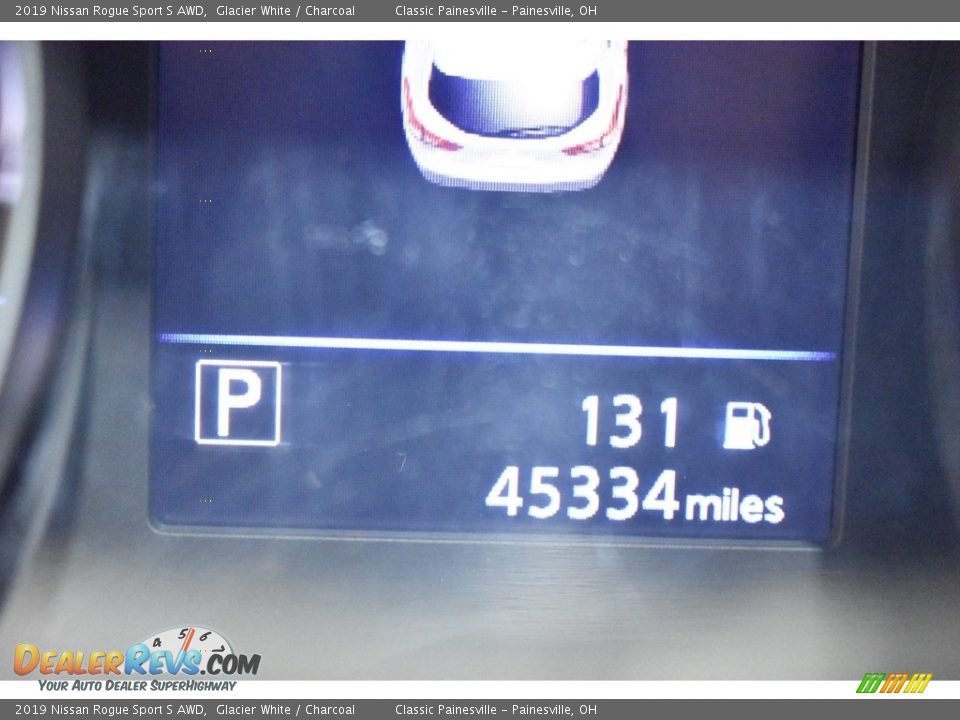 2019 Nissan Rogue Sport S AWD Glacier White / Charcoal Photo #14