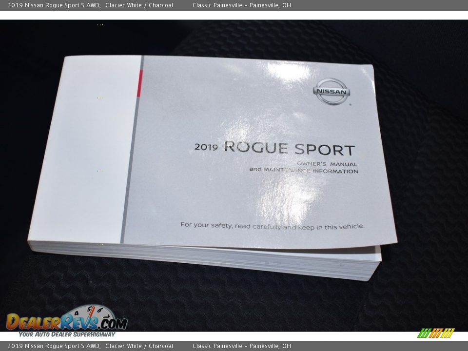 2019 Nissan Rogue Sport S AWD Glacier White / Charcoal Photo #16