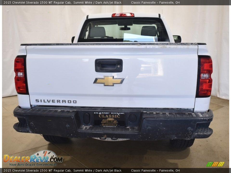 2015 Chevrolet Silverado 1500 WT Regular Cab Summit White / Dark Ash/Jet Black Photo #3