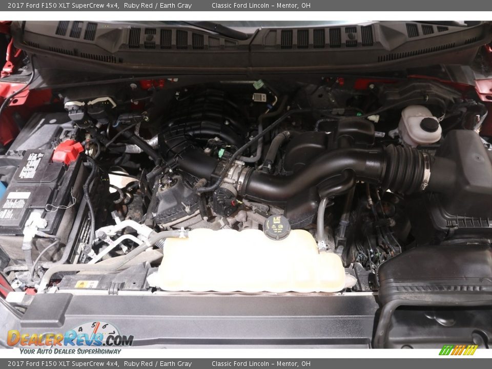 2017 Ford F150 XLT SuperCrew 4x4 3.5 Liter DOHC 24-Valve Ti-VCT E85 V6 Engine Photo #17