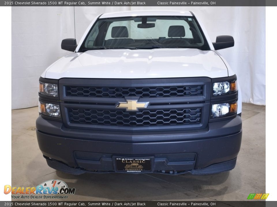 2015 Chevrolet Silverado 1500 WT Regular Cab Summit White / Dark Ash/Jet Black Photo #4