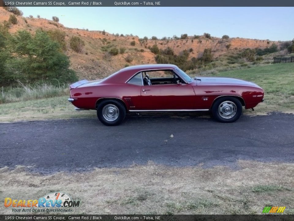 1969 Chevrolet Camaro SS Coupe Garnet Red / Black Photo #1