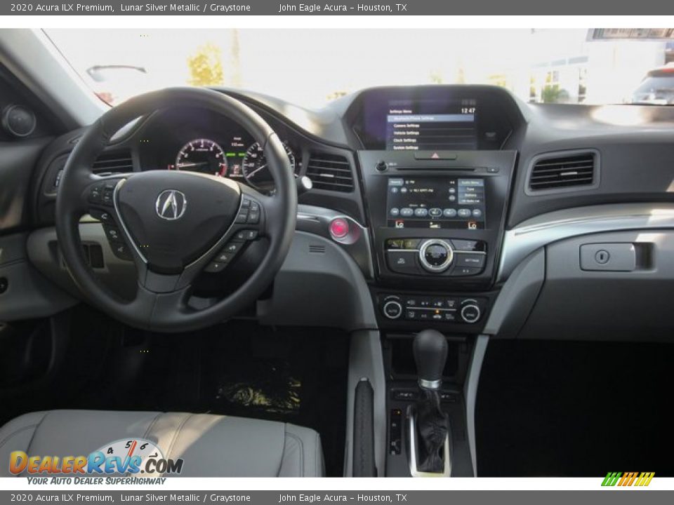 2020 Acura ILX Premium Lunar Silver Metallic / Graystone Photo #26