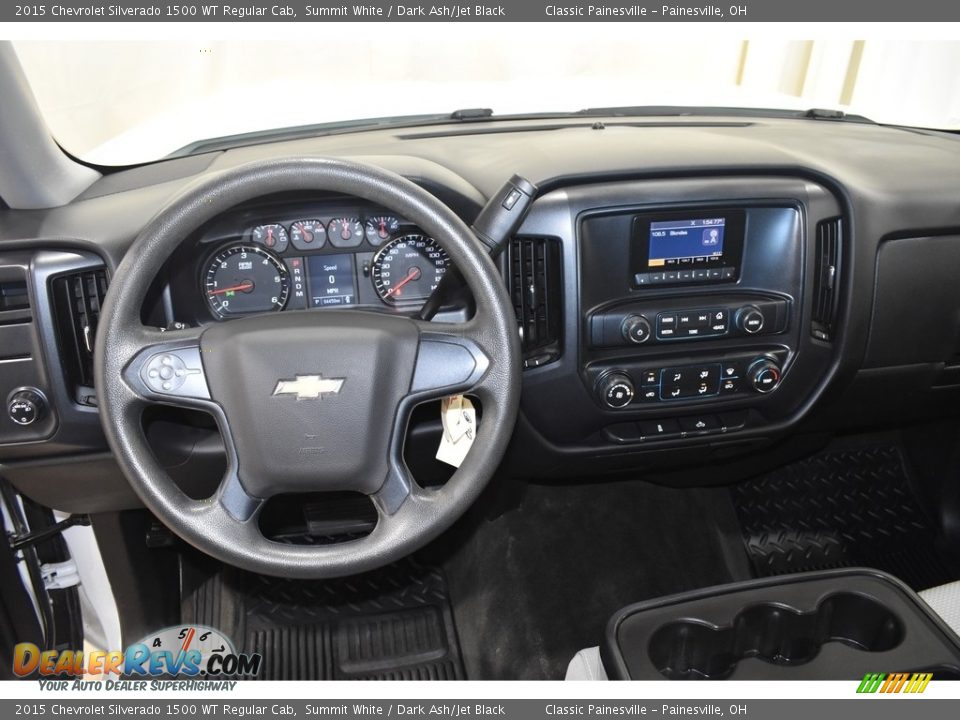 2015 Chevrolet Silverado 1500 WT Regular Cab Summit White / Dark Ash/Jet Black Photo #11