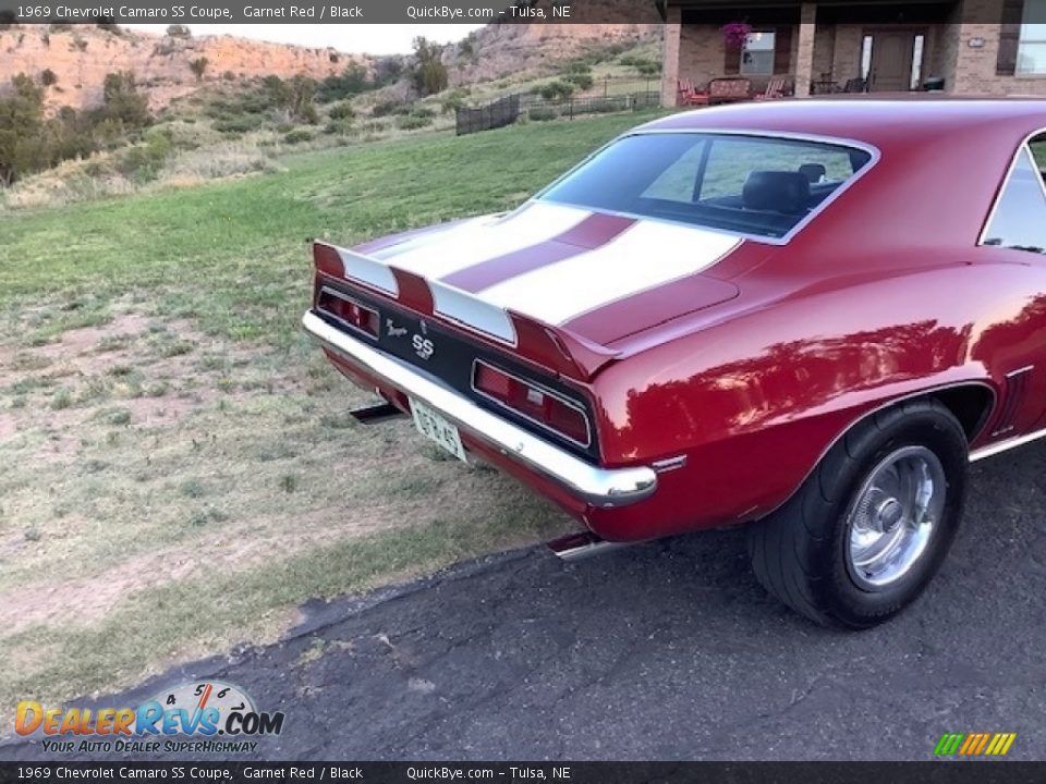 1969 Chevrolet Camaro SS Coupe Garnet Red / Black Photo #4