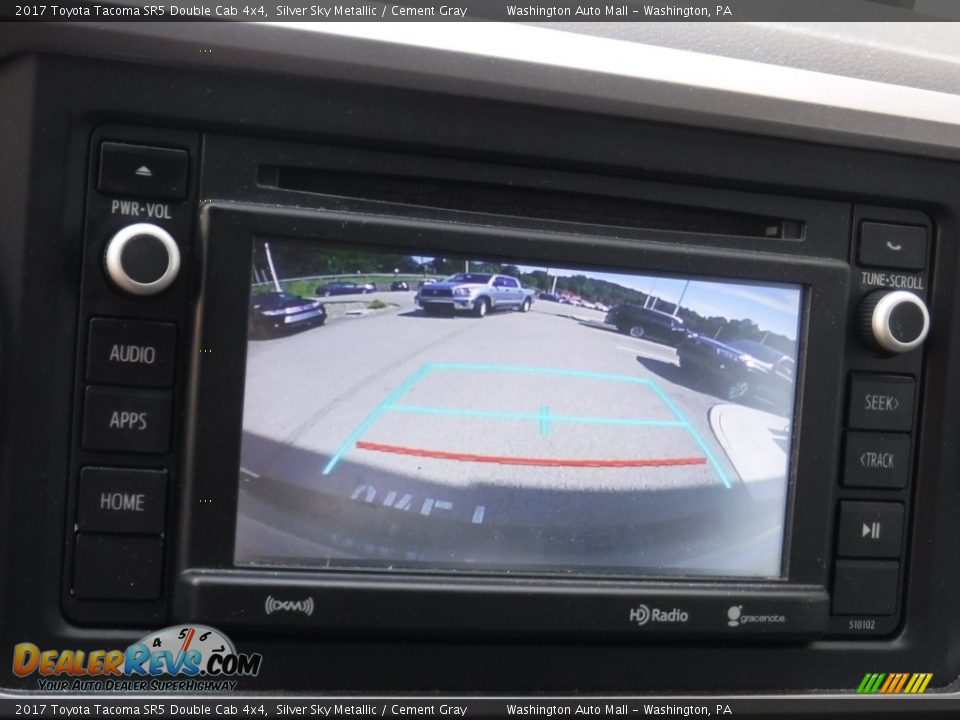 2017 Toyota Tacoma SR5 Double Cab 4x4 Silver Sky Metallic / Cement Gray Photo #5