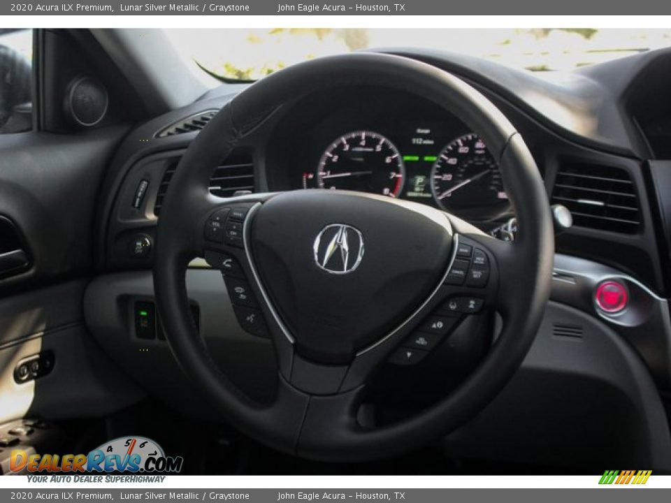 2020 Acura ILX Premium Lunar Silver Metallic / Graystone Photo #30