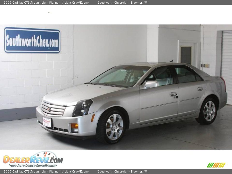 2006 Cadillac CTS Sedan Light Platinum / Light Gray/Ebony Photo #1