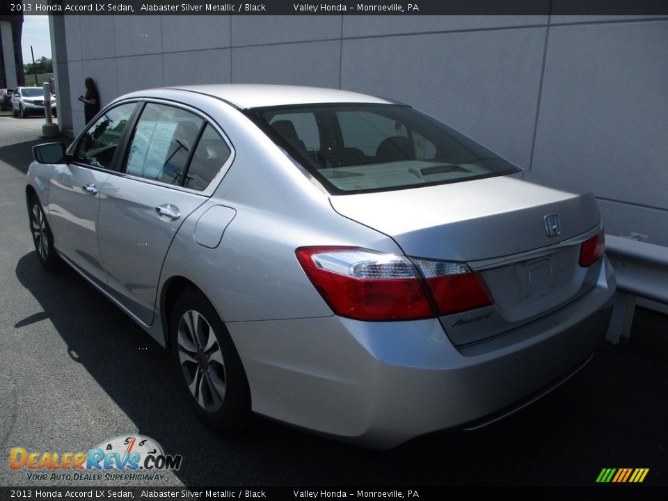 2013 Honda Accord LX Sedan Alabaster Silver Metallic / Black Photo #3