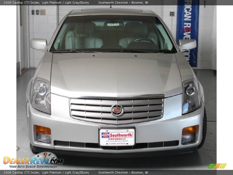 2006 Cadillac CTS Sedan Light Platinum / Light Gray/Ebony Photo #2
