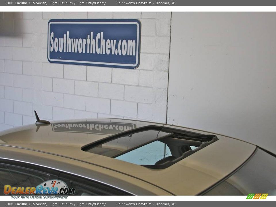 2006 Cadillac CTS Sedan Light Platinum / Light Gray/Ebony Photo #4