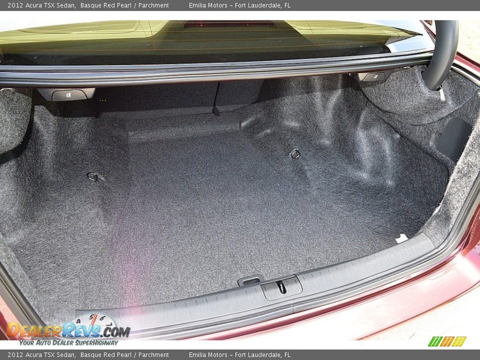 2012 Acura TSX Sedan Basque Red Pearl / Parchment Photo #40