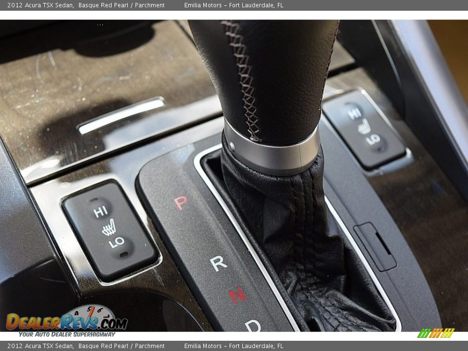 2012 Acura TSX Sedan Basque Red Pearl / Parchment Photo #47