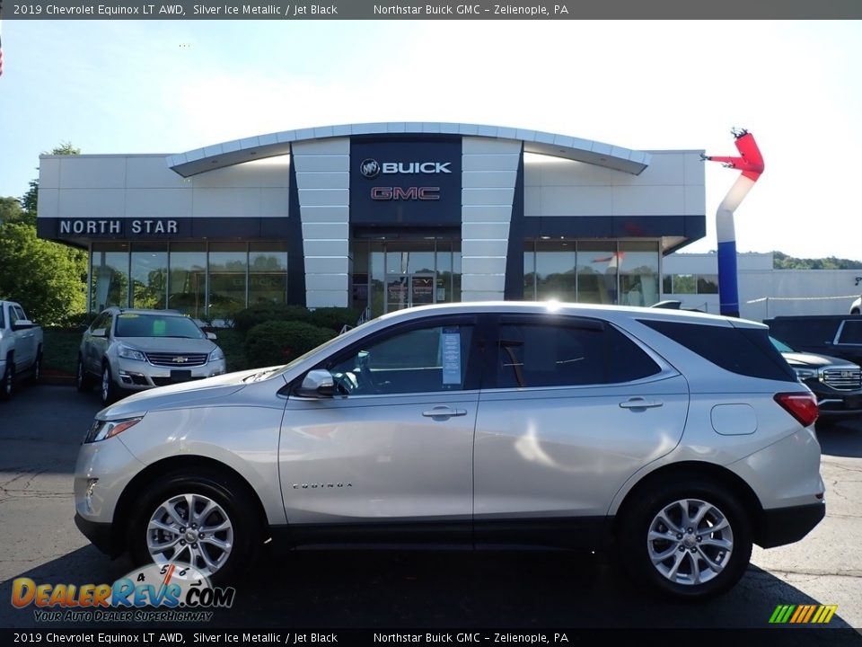 2019 Chevrolet Equinox LT AWD Silver Ice Metallic / Jet Black Photo #1