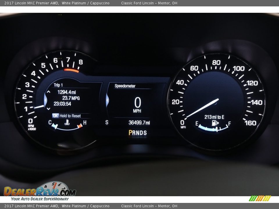 2017 Lincoln MKC Premier AWD White Platinum / Cappuccino Photo #8
