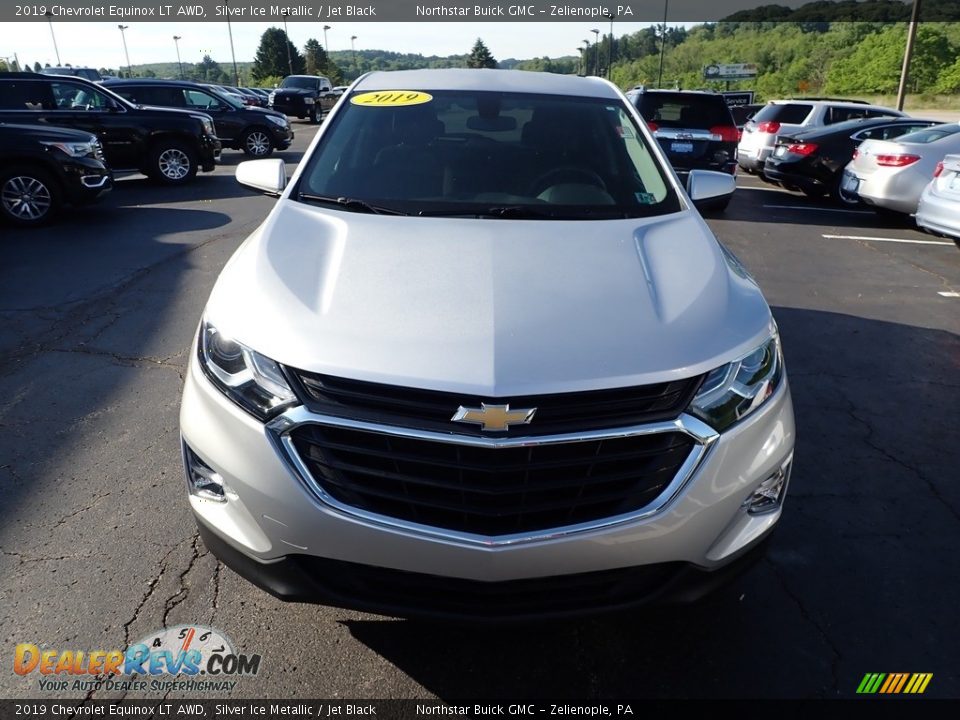 2019 Chevrolet Equinox LT AWD Silver Ice Metallic / Jet Black Photo #3