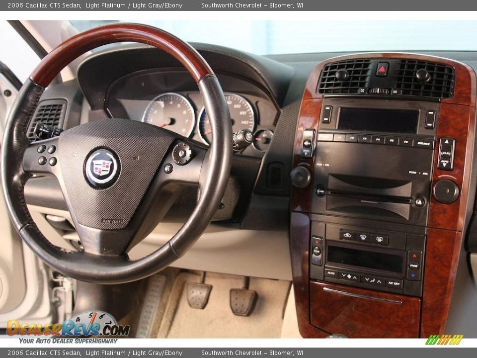 2006 Cadillac CTS Sedan Light Platinum / Light Gray/Ebony Photo #7