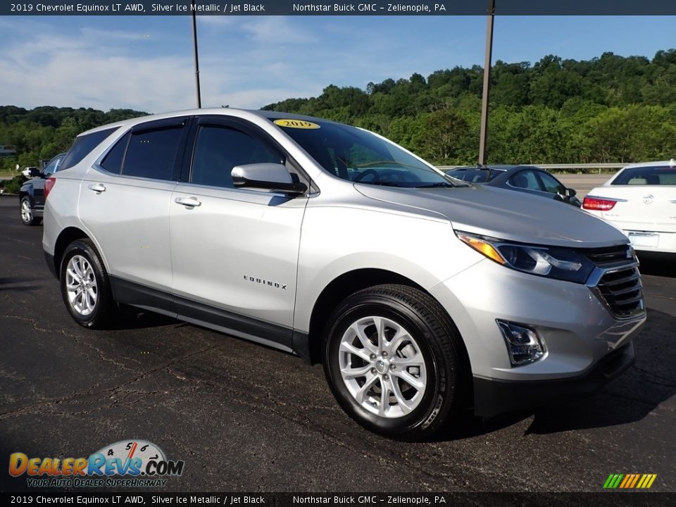 2019 Chevrolet Equinox LT AWD Silver Ice Metallic / Jet Black Photo #4