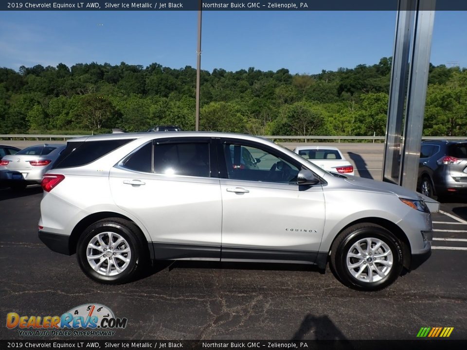 2019 Chevrolet Equinox LT AWD Silver Ice Metallic / Jet Black Photo #5