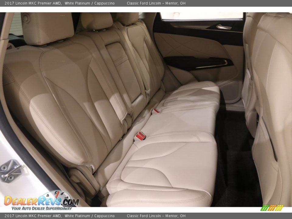 2017 Lincoln MKC Premier AWD White Platinum / Cappuccino Photo #15