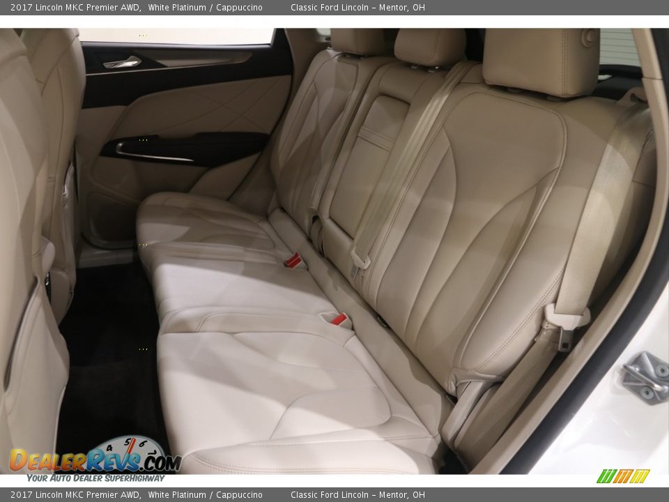 2017 Lincoln MKC Premier AWD White Platinum / Cappuccino Photo #16