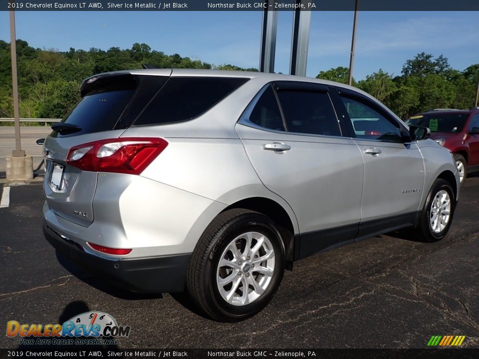 2019 Chevrolet Equinox LT AWD Silver Ice Metallic / Jet Black Photo #9