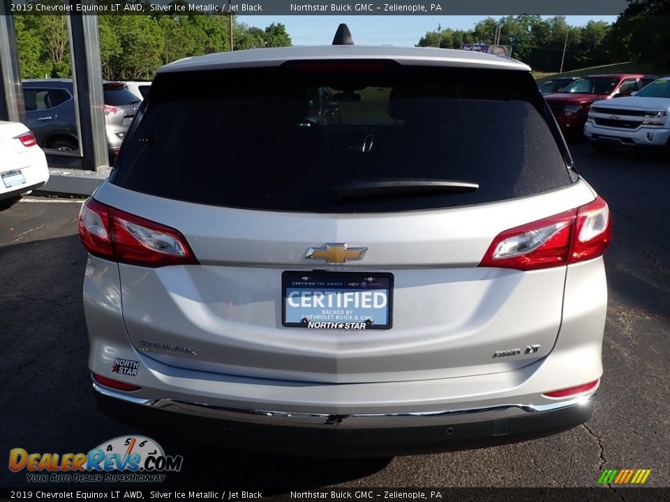 2019 Chevrolet Equinox LT AWD Silver Ice Metallic / Jet Black Photo #10