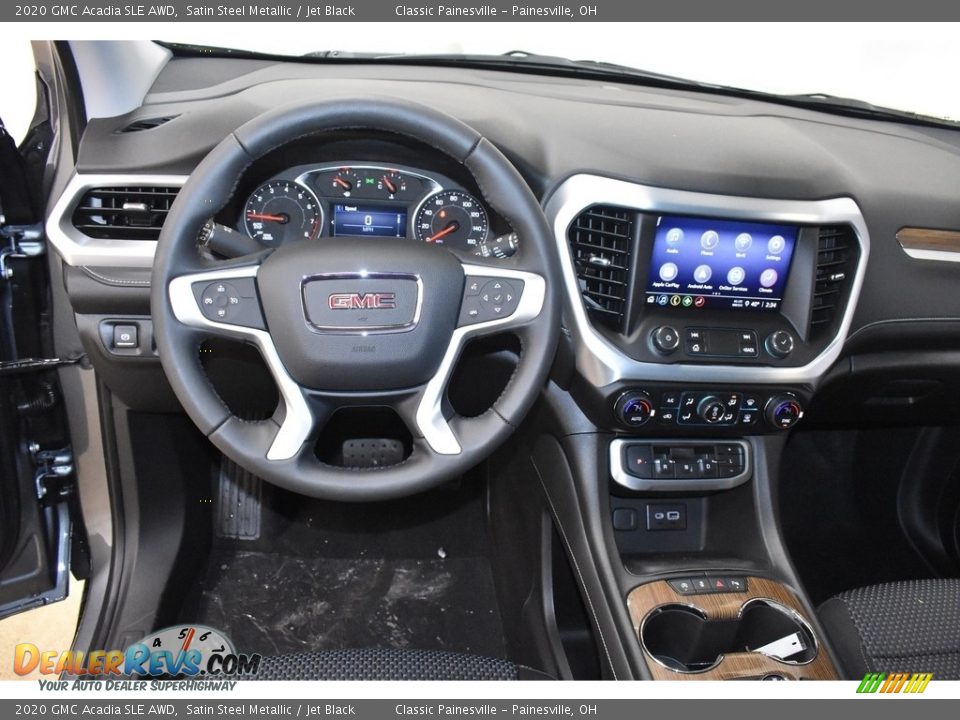 2020 GMC Acadia SLE AWD Satin Steel Metallic / Jet Black Photo #11