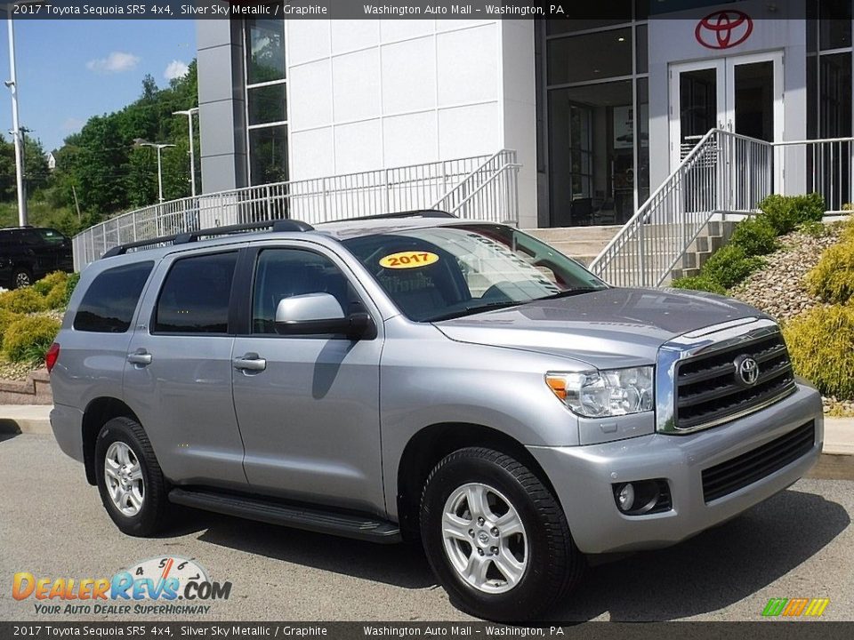 2017 Toyota Sequoia SR5 4x4 Silver Sky Metallic / Graphite Photo #1