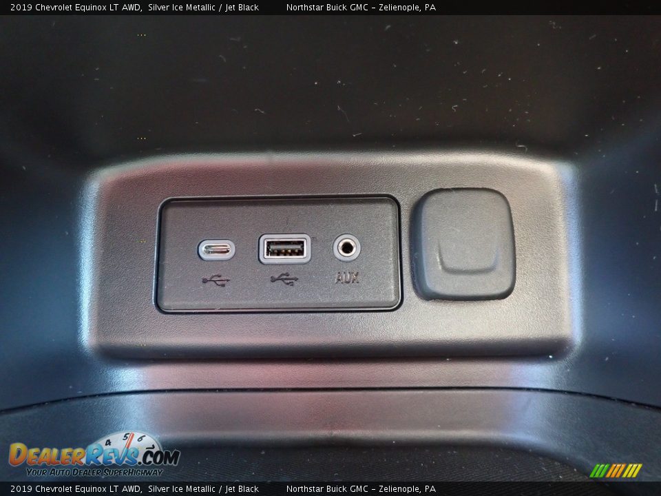 2019 Chevrolet Equinox LT AWD Silver Ice Metallic / Jet Black Photo #26