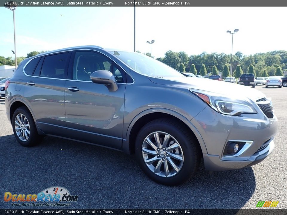 2020 Buick Envision Essence AWD Satin Steel Metallic / Ebony Photo #3