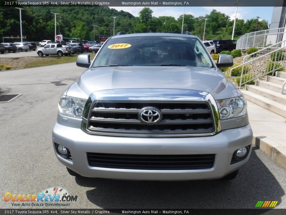 2017 Toyota Sequoia SR5 4x4 Silver Sky Metallic / Graphite Photo #14