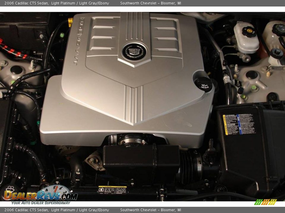2006 Cadillac CTS Sedan Light Platinum / Light Gray/Ebony Photo #11