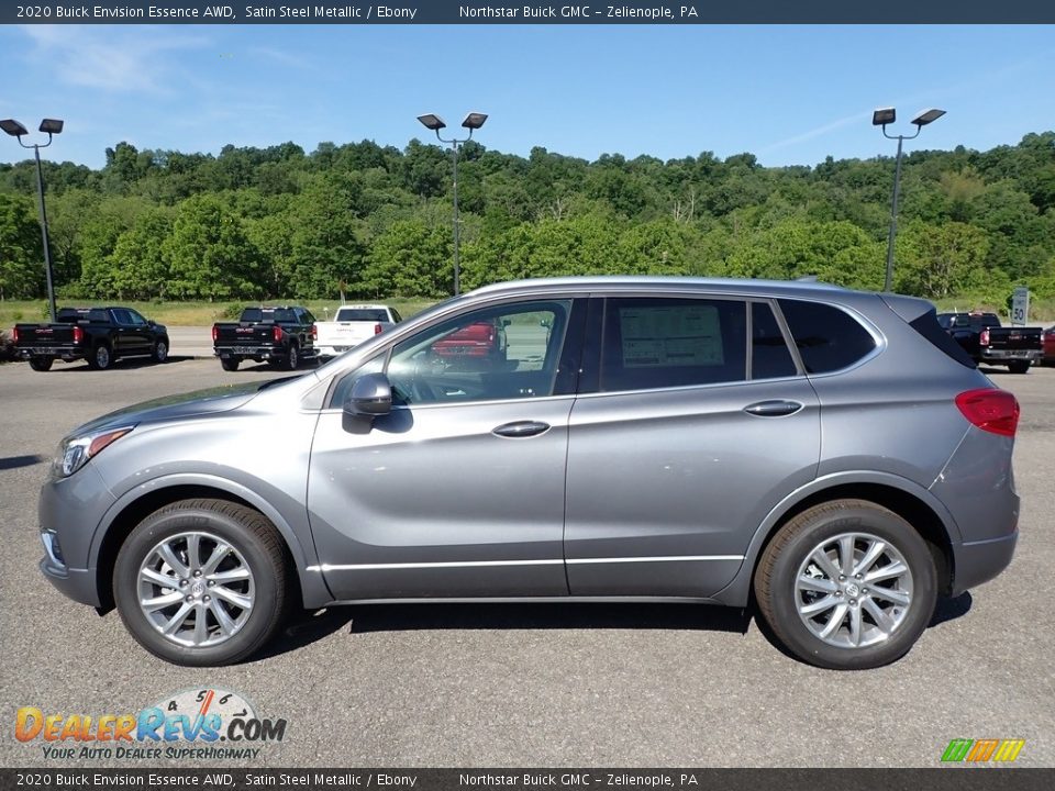 2020 Buick Envision Essence AWD Satin Steel Metallic / Ebony Photo #10