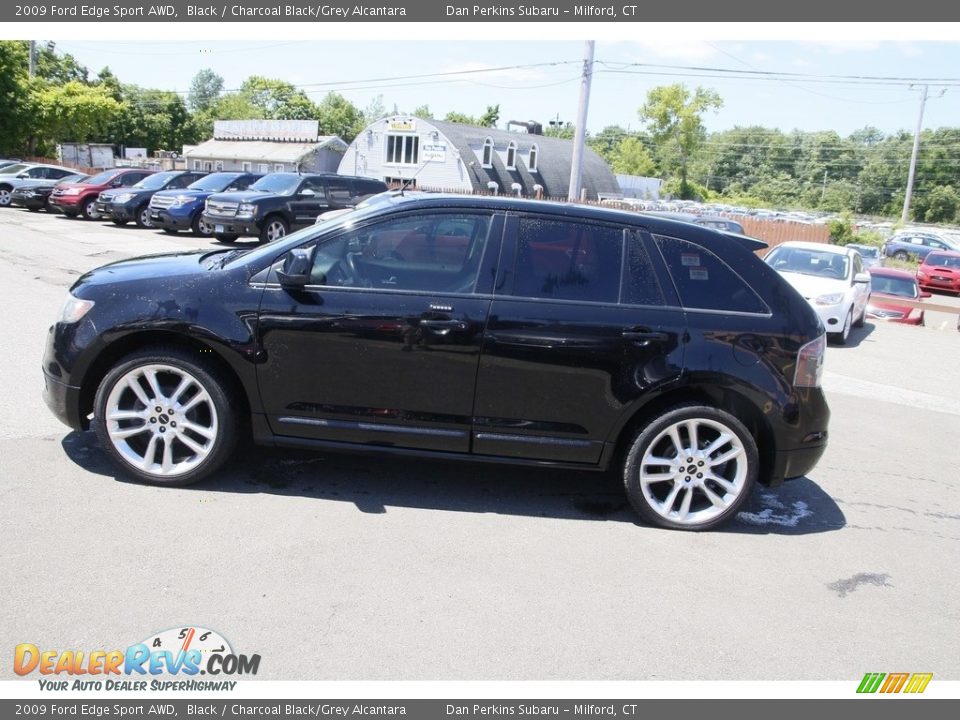 Black 2009 Ford Edge Sport AWD Photo #8