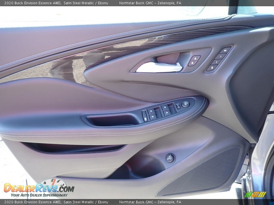 2020 Buick Envision Essence AWD Satin Steel Metallic / Ebony Photo #17