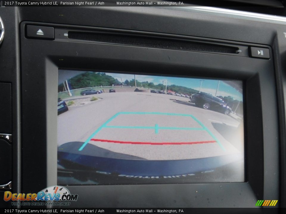 2017 Toyota Camry Hybrid LE Parisian Night Pearl / Ash Photo #4