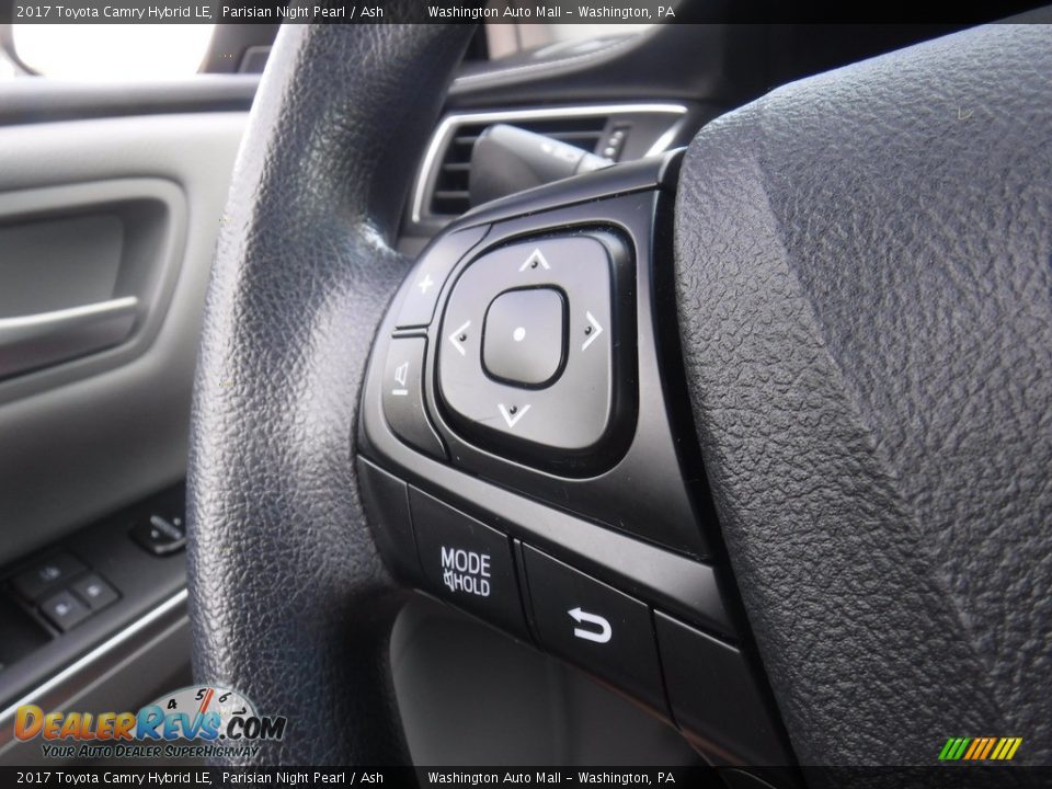 2017 Toyota Camry Hybrid LE Parisian Night Pearl / Ash Photo #5