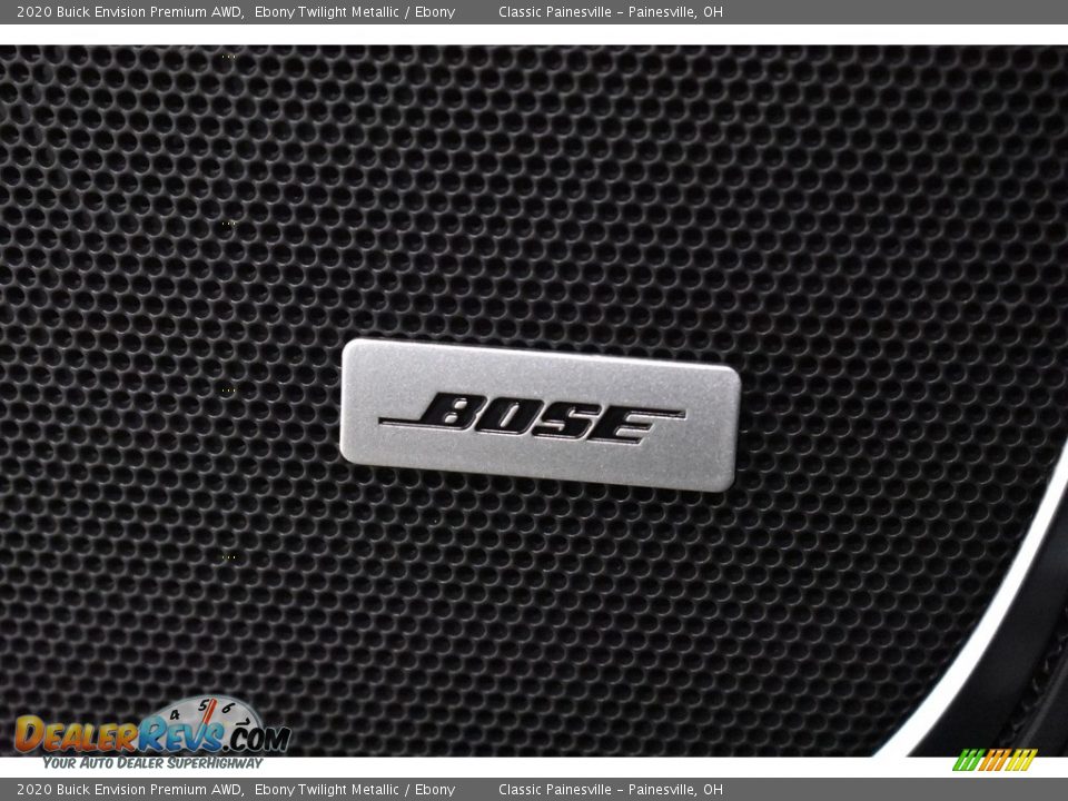 2020 Buick Envision Premium AWD Ebony Twilight Metallic / Ebony Photo #10