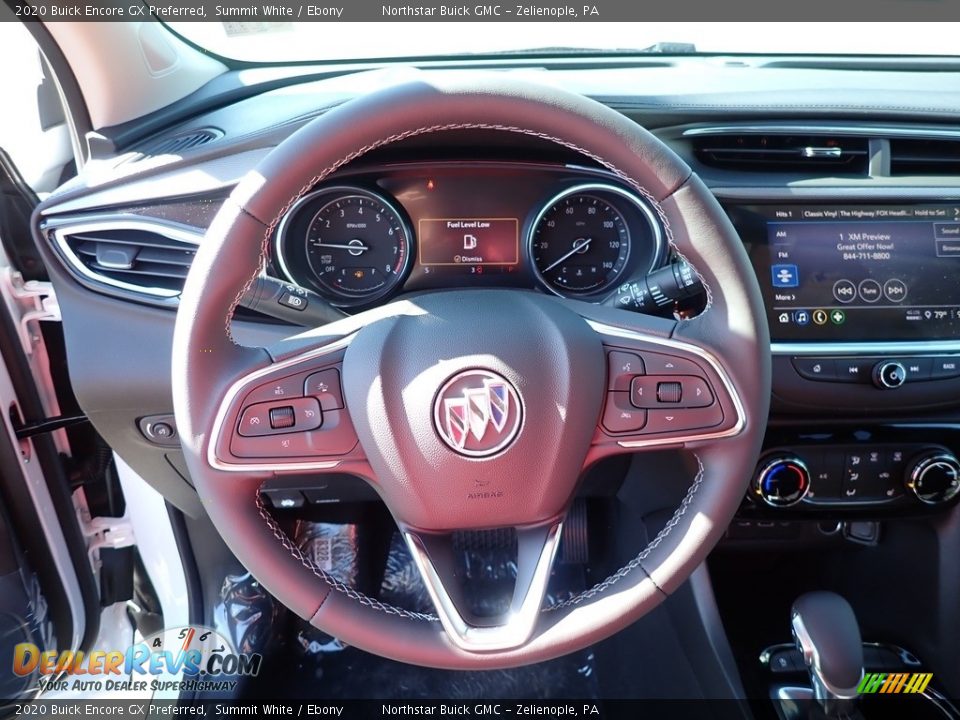2020 Buick Encore GX Preferred Summit White / Ebony Photo #17