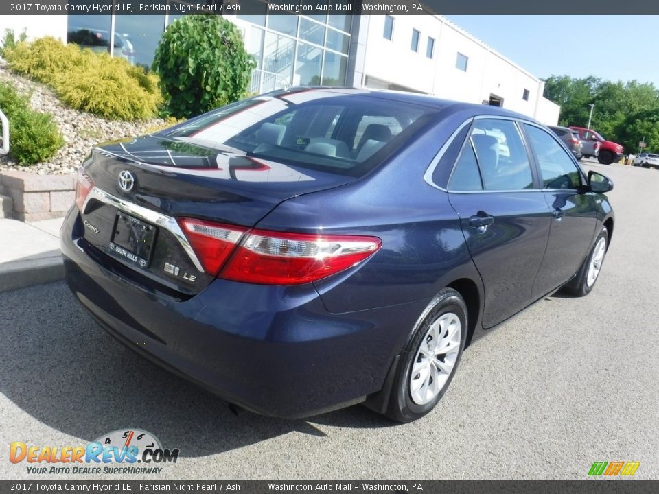 2017 Toyota Camry Hybrid LE Parisian Night Pearl / Ash Photo #15