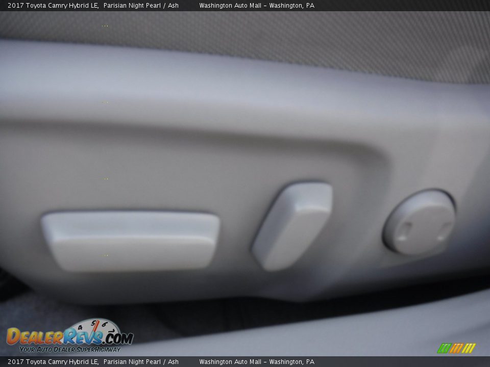 2017 Toyota Camry Hybrid LE Parisian Night Pearl / Ash Photo #20