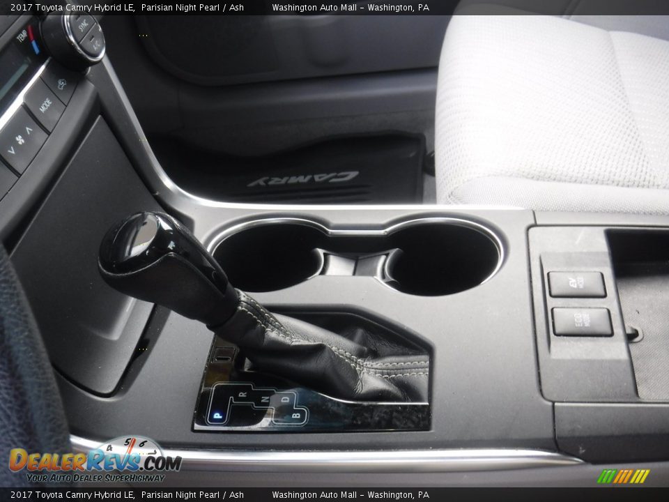 2017 Toyota Camry Hybrid LE Parisian Night Pearl / Ash Photo #21