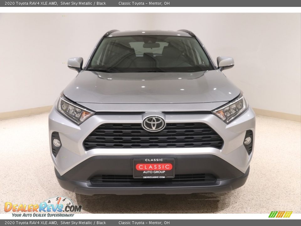 2020 Toyota RAV4 XLE AWD Silver Sky Metallic / Black Photo #2