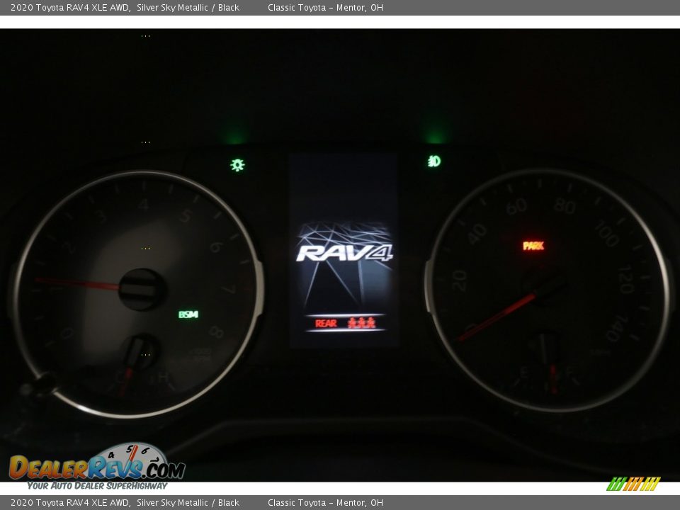 2020 Toyota RAV4 XLE AWD Silver Sky Metallic / Black Photo #7