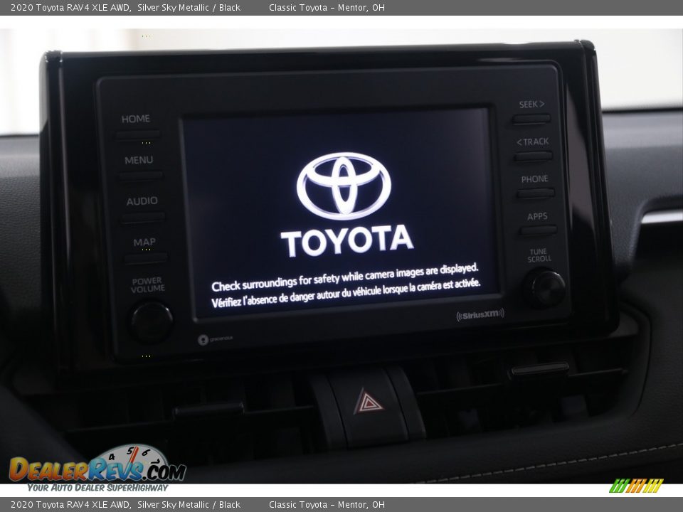 2020 Toyota RAV4 XLE AWD Silver Sky Metallic / Black Photo #9